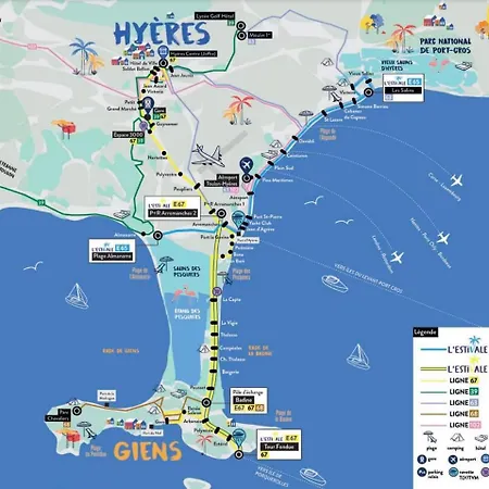 Familial - 7pers- Hyeres-centre Διαμέρισμα *